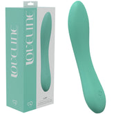 LOVELINE Lust - Whisper Quiet Flexible Vibrator with 10 Modes Green Vibrators - G Spot